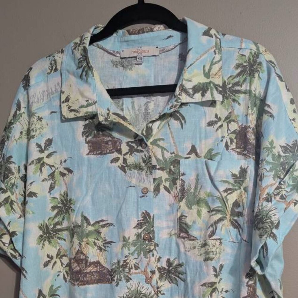 Casa Cabana XXL tropical Tiki print shirt